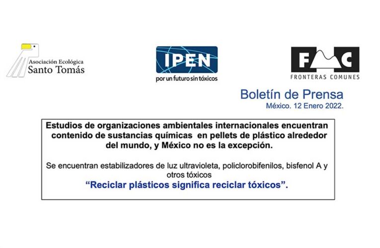 «Reciclar Plásticos significa reciclar tóxicos»