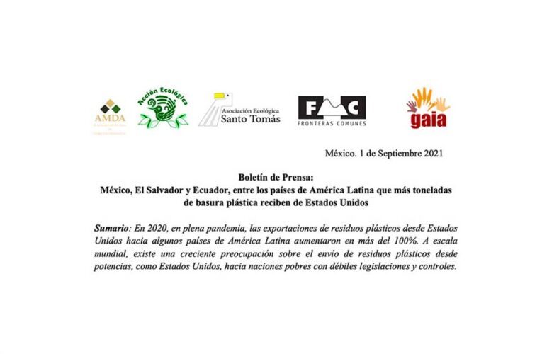 Boletín de prensa. 1 de Septiembre 2021.