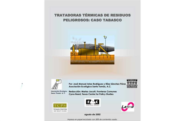 Tratadoras Térmicas de Residuos Peligrosos