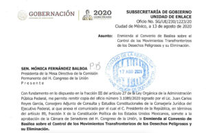 Comunicado de la Presidencia